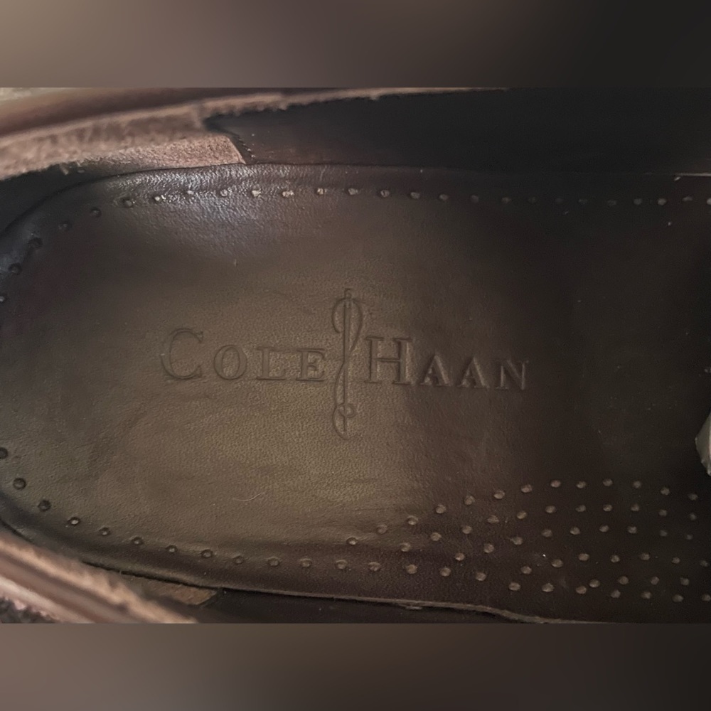 Cole Haan Shoes Men’s Oxford Dress Shoes Color: Brown/Orange Size:8.5 - Picture 6 of 7